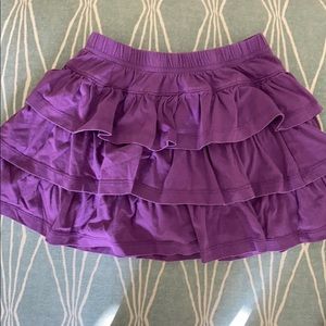Hanna Andersson purple skirt